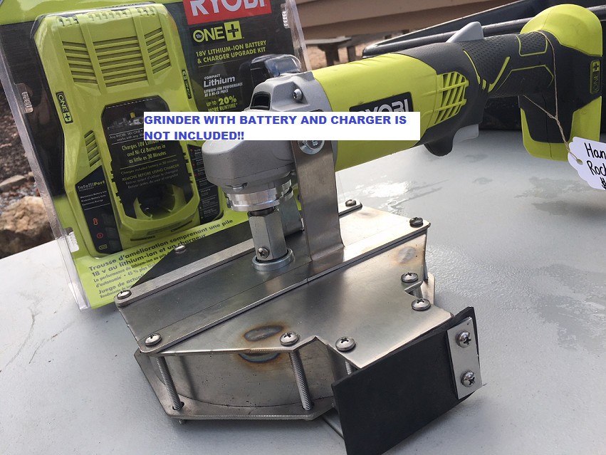 7” diameter Hand Held Rock Crusher portable tester unit! - Image 5