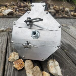 7” diameter Hand Held Rock Crusher portable tester unit!