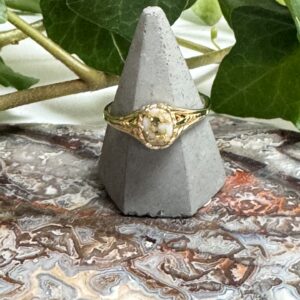 Gold in Quartz Ring - Lady RL790Q