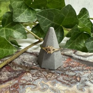 Gold in Quartz Ring - Lady RL751Q