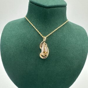 Natural Gold in Quartz Pendant PN784QX